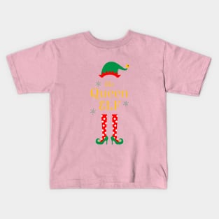 The Queen Elf Family Matching Christmas 2020 Gift  Kids T-Shirt